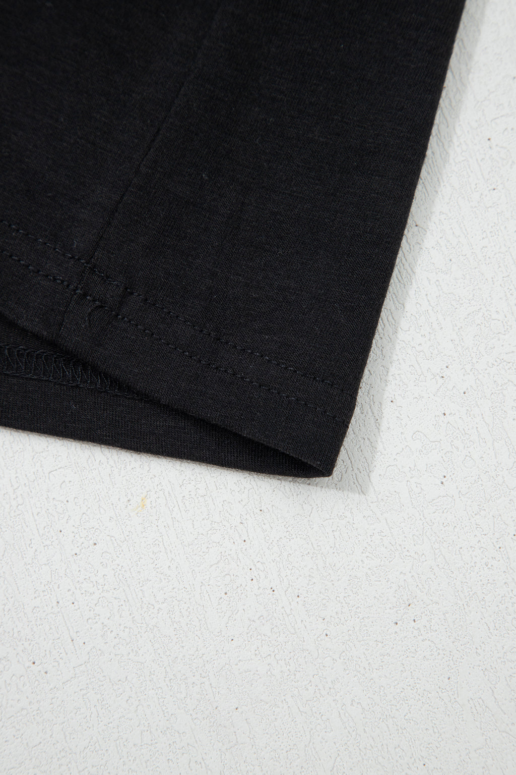 Black Plus Size Solid Color Bow Tie Peplum Tank Top